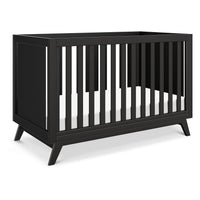 Otto 3-in-1 Convertible Crib - Ebony