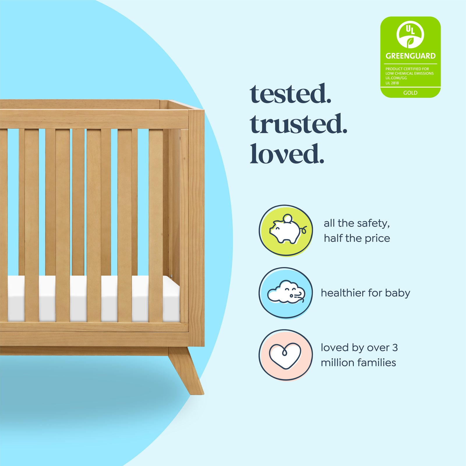 Otto 3-in-1 Convertible Crib