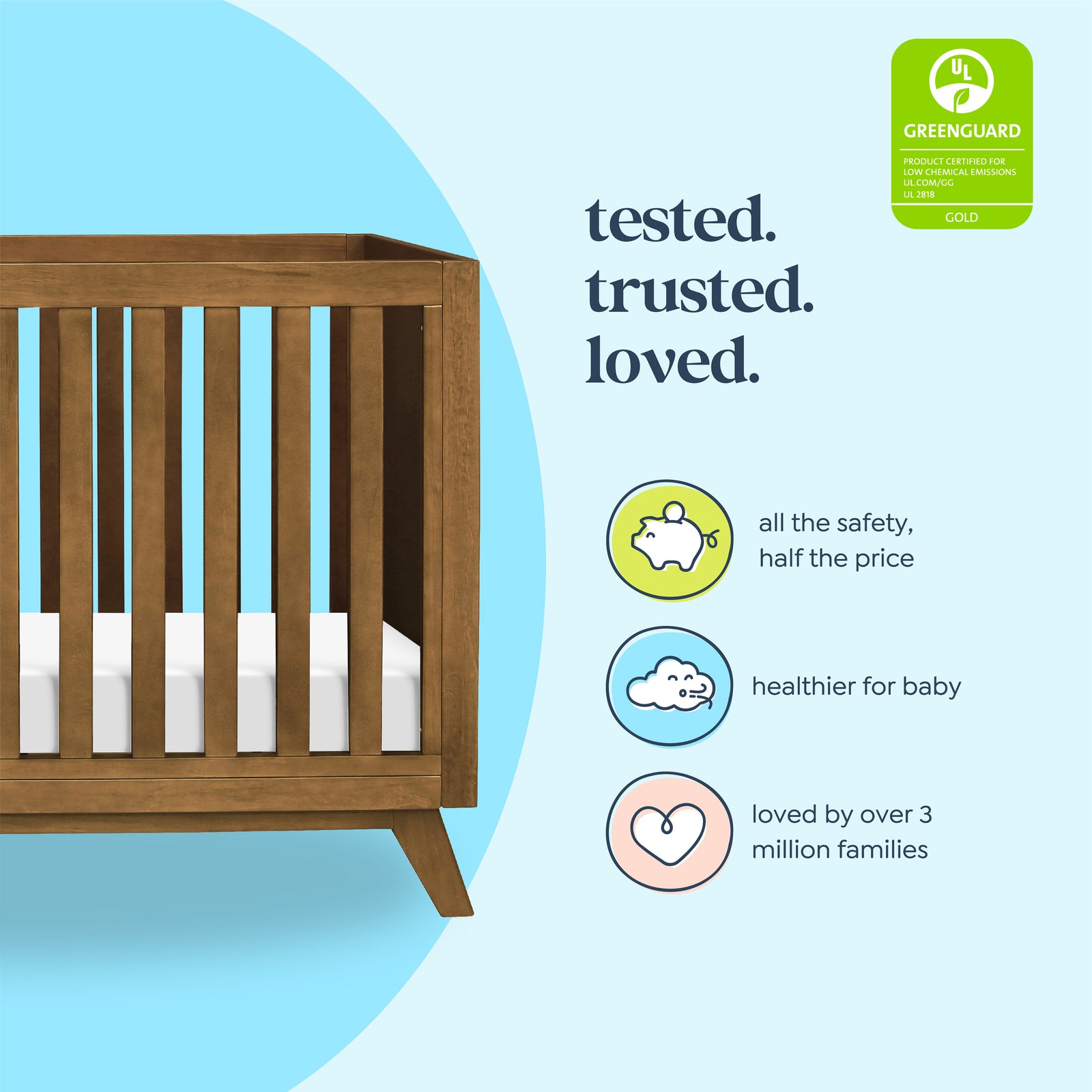 Otto 3-in-1 Convertible Crib