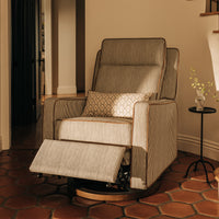 Sigi Pro Power Recliner and Swivel Glider with Power Adjustable Headrest and Lumbar Support by Nate Berkus