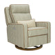 Performance Olive Stripe Eco-Crossweave with Toffee Base