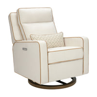 Sigi Pro Power Recliner and Swivel Glider with Power Adjustable Headrest and Lumbar Support by Nate Berkus