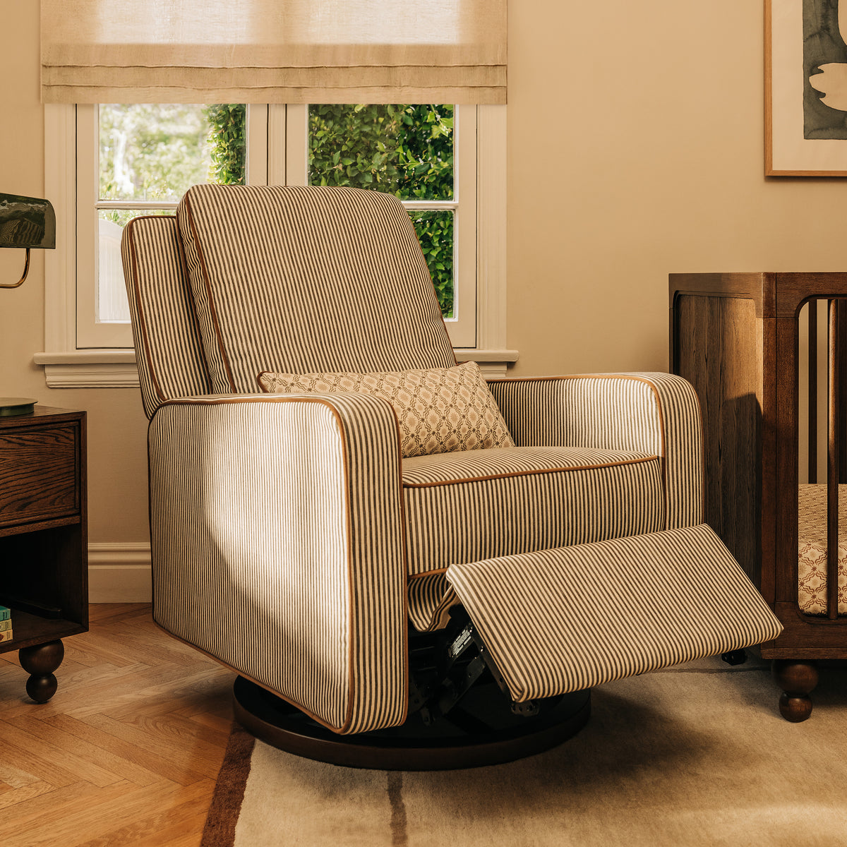 Sigi Electronic Recliner and Glider with USB Port by Nate Berkus