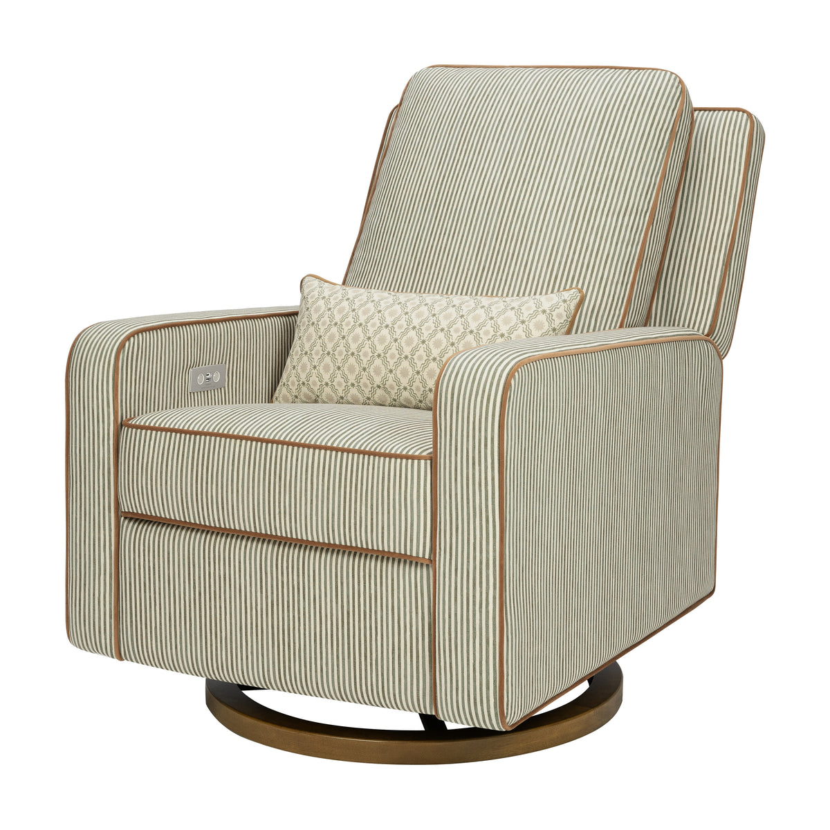 Sigi Electronic Recliner and Glider with USB Port by Nate Berkus