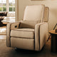 Performance Cream Linen w/ Toffee Base