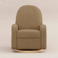 Nami Electronic Recliner + Swivel Glider with USB Port in Shearling