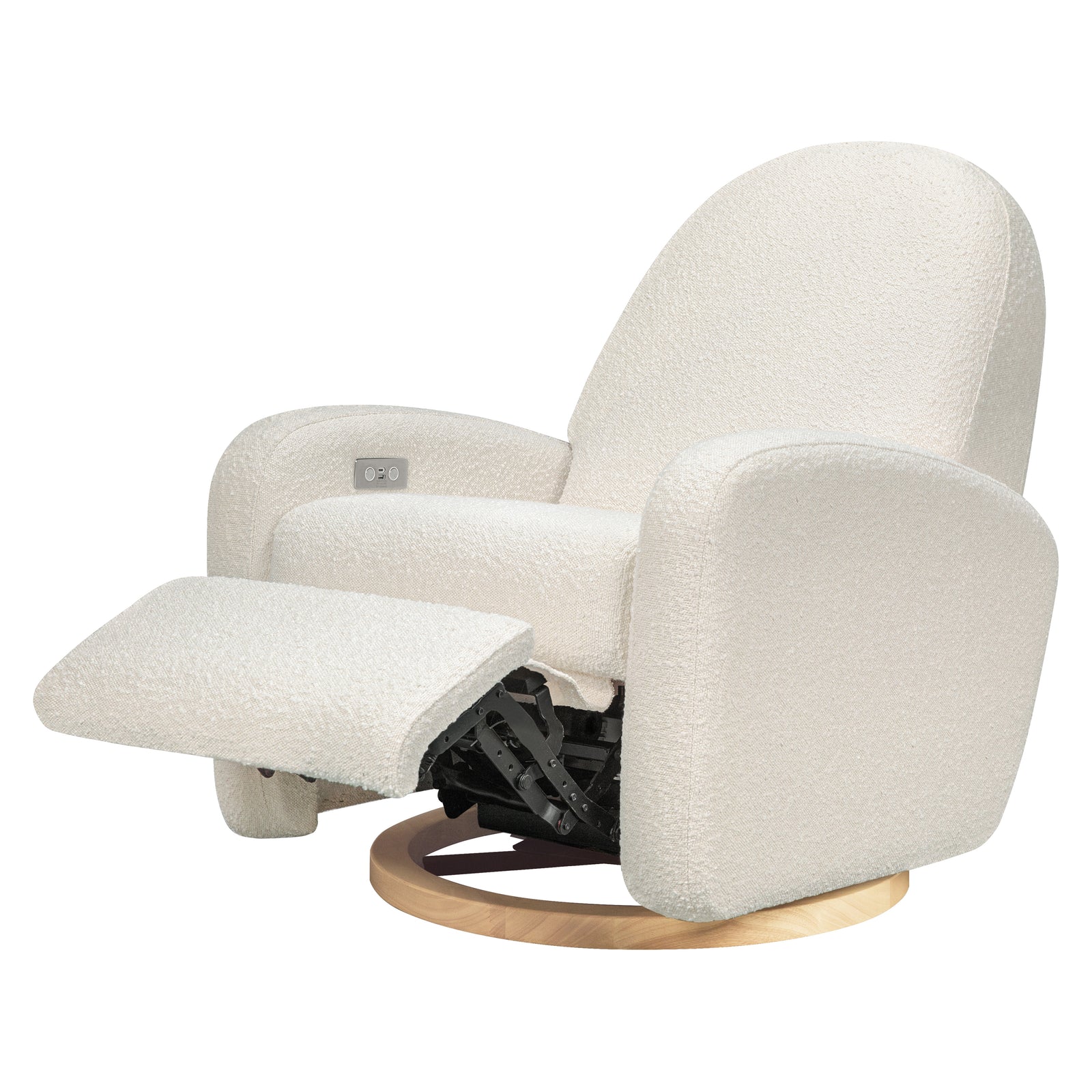 Nami Electronic Recliner + Swivel Glider Recliner | Boucle
