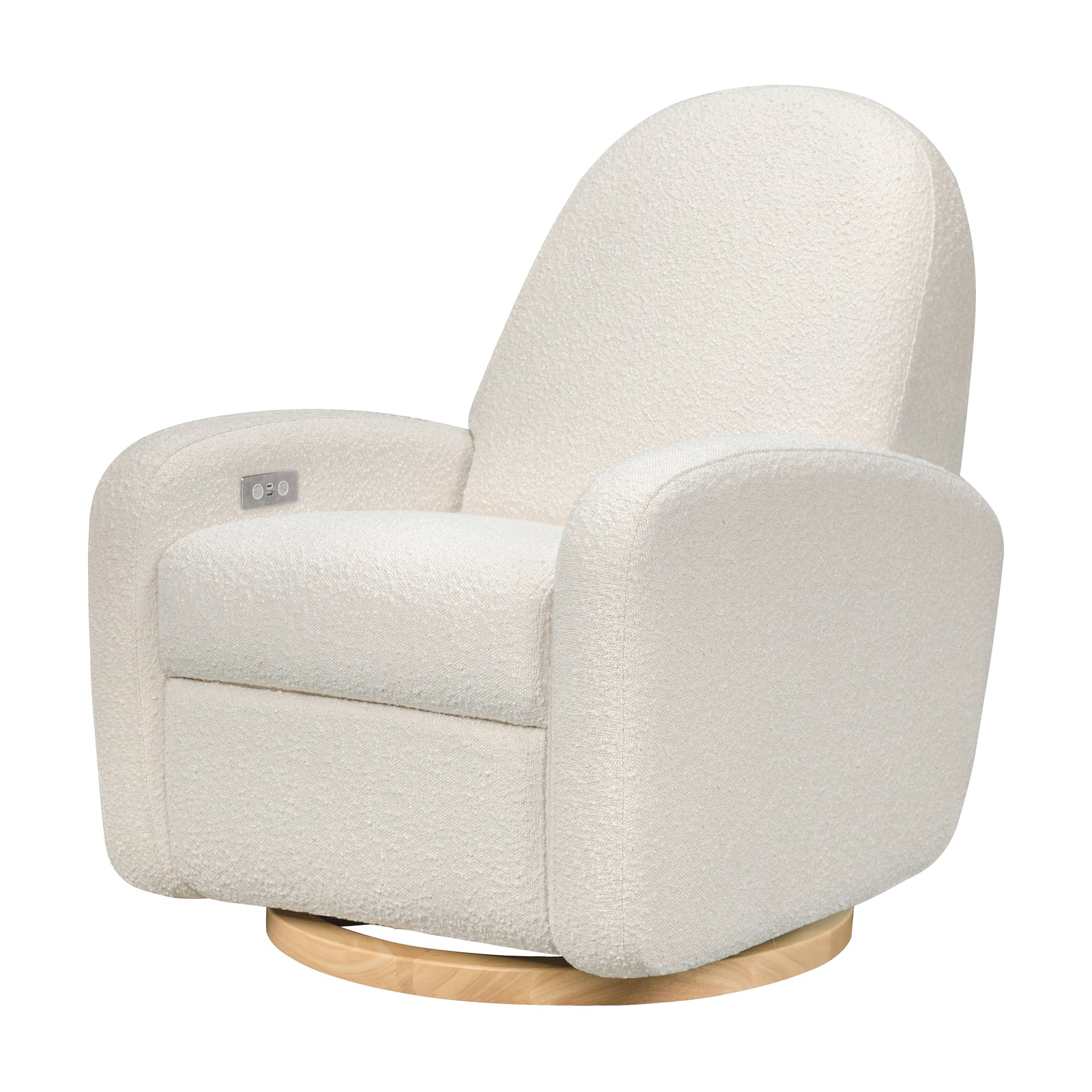 Nami Electronic Recliner + Swivel Glider Recliner | Boucle