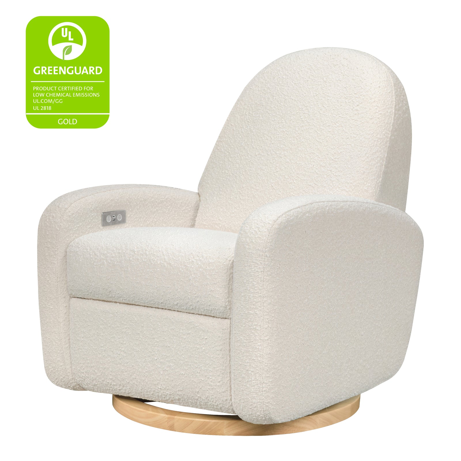Nami Electronic Recliner + Swivel Glider Recliner | Boucle