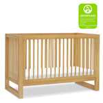 Nantucket 3-in-1 Convertible Crib with Toddler Bed Conversion Kit - Honey
