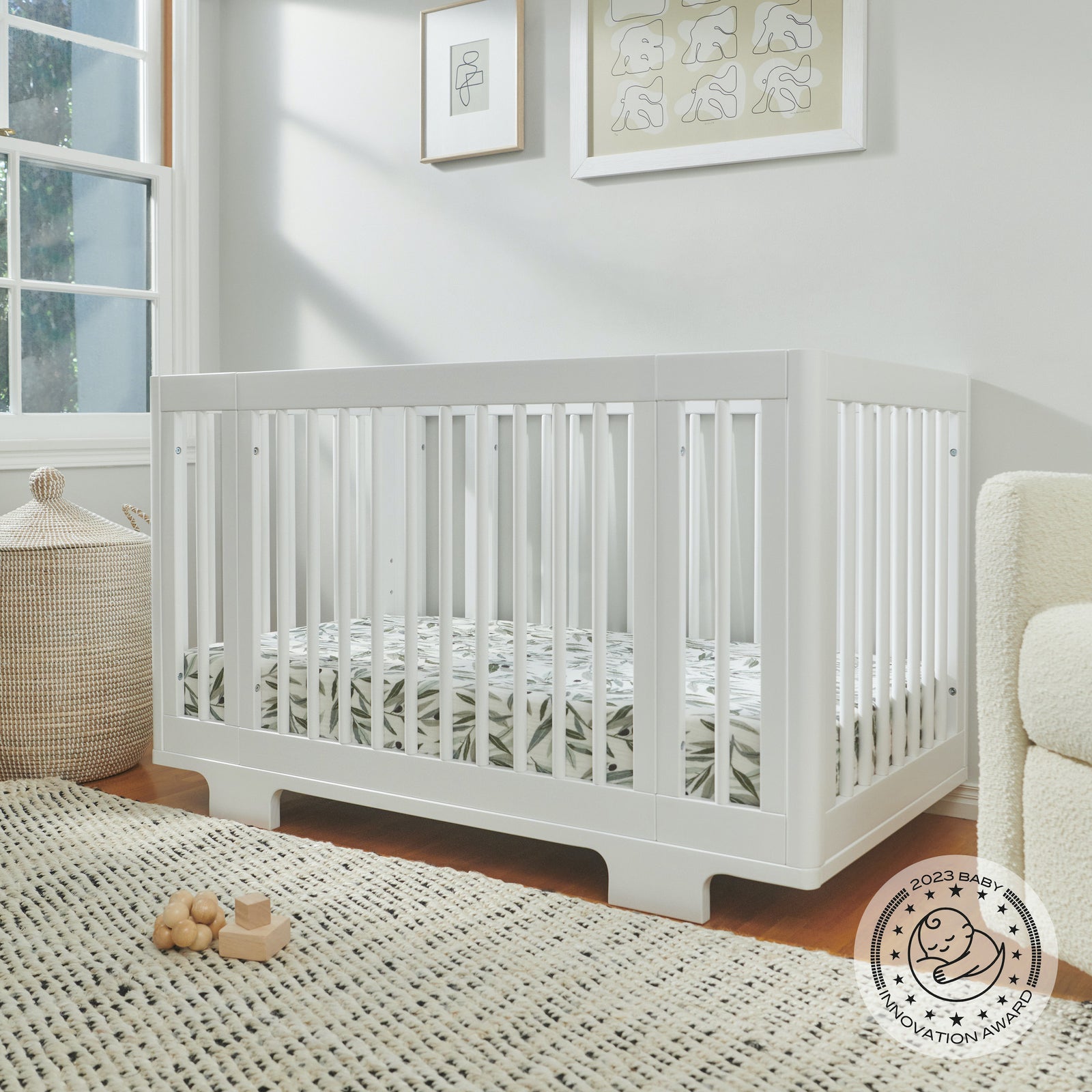 Yuzu 8-in-1 Convertible Crib with All-Stages Conversion Kits