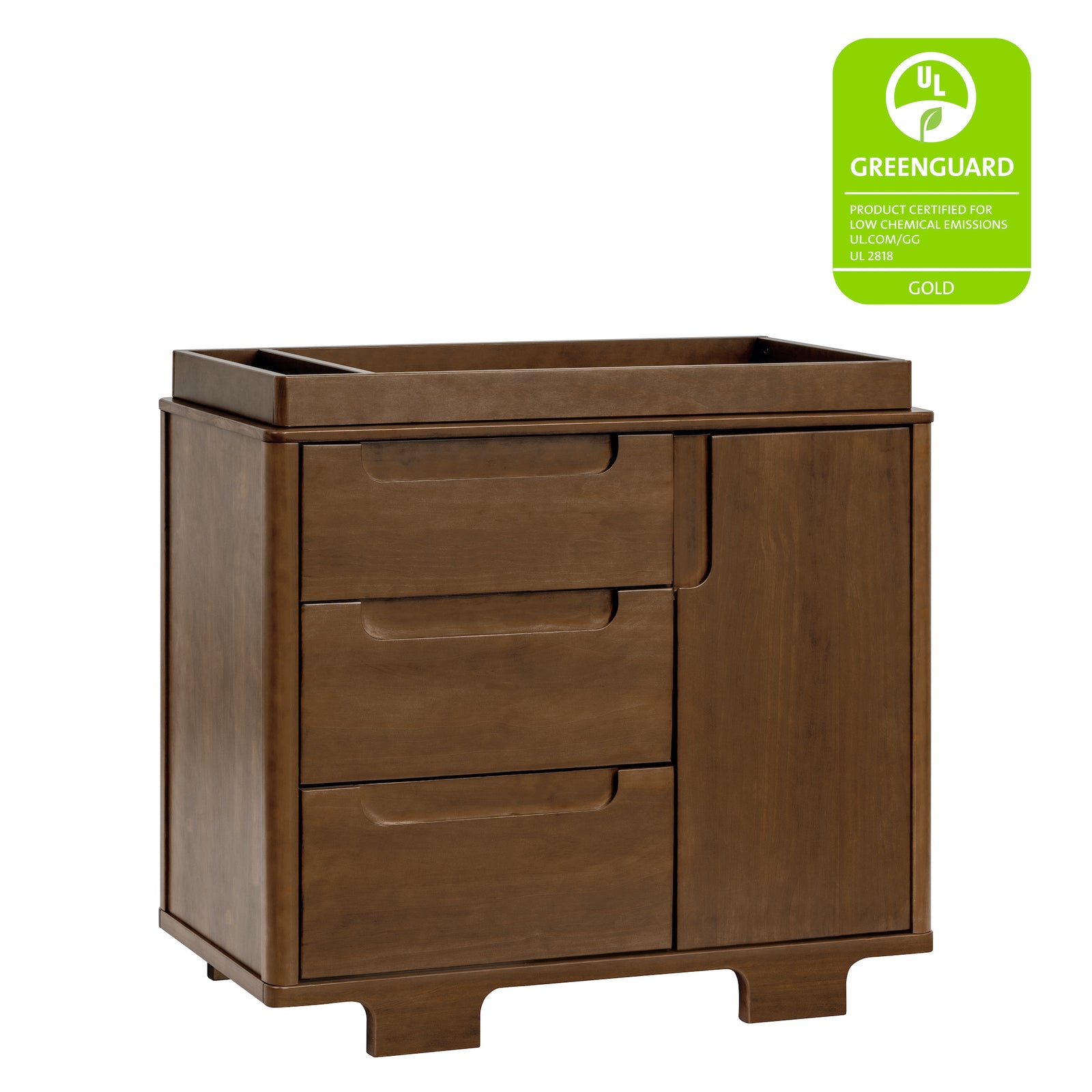 Yuzu 3-Drawer Compact Changer Dresser with Removable Changing Tray (41")