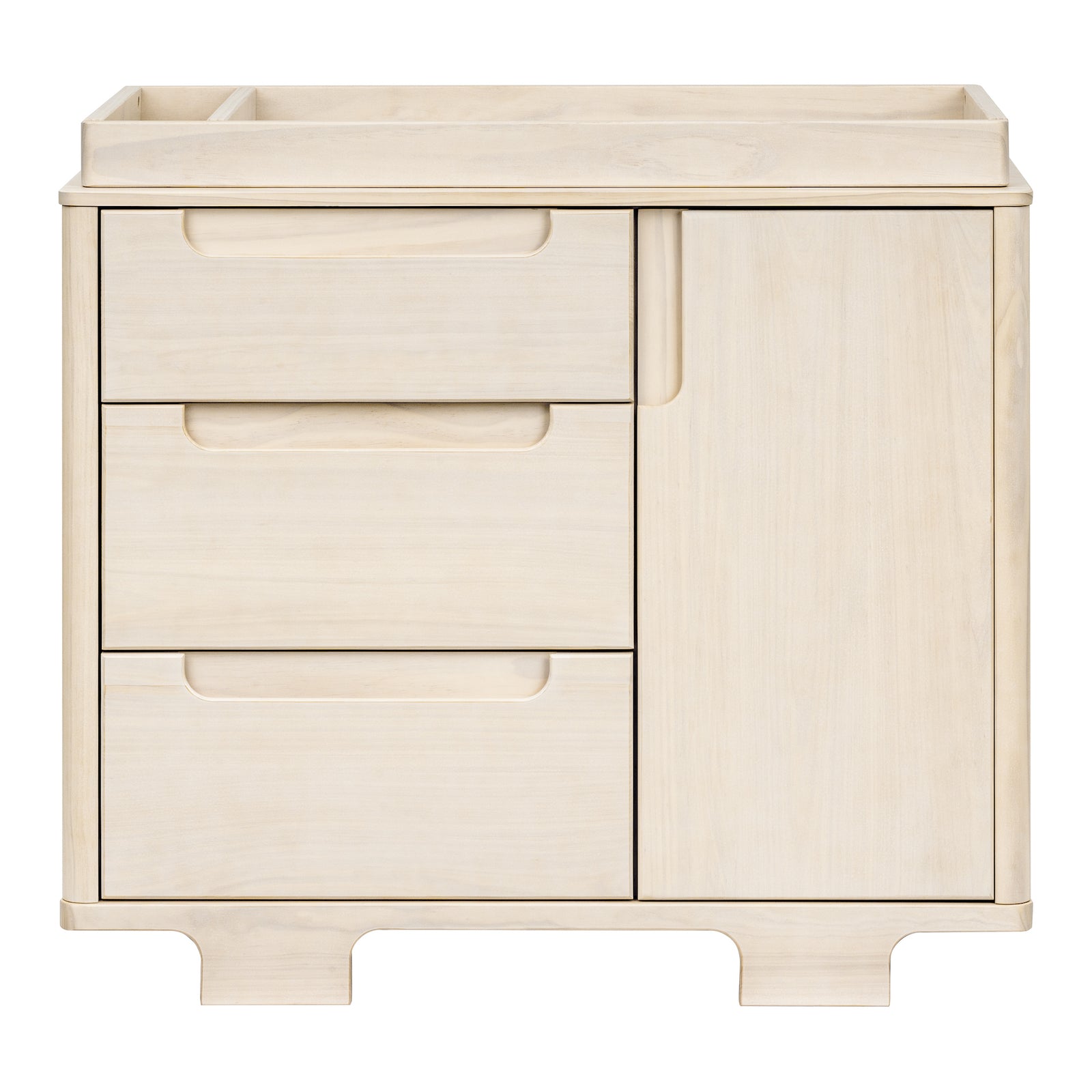 Yuzu 3-Drawer Compact Changer Dresser with Removable Changing Tray (41")