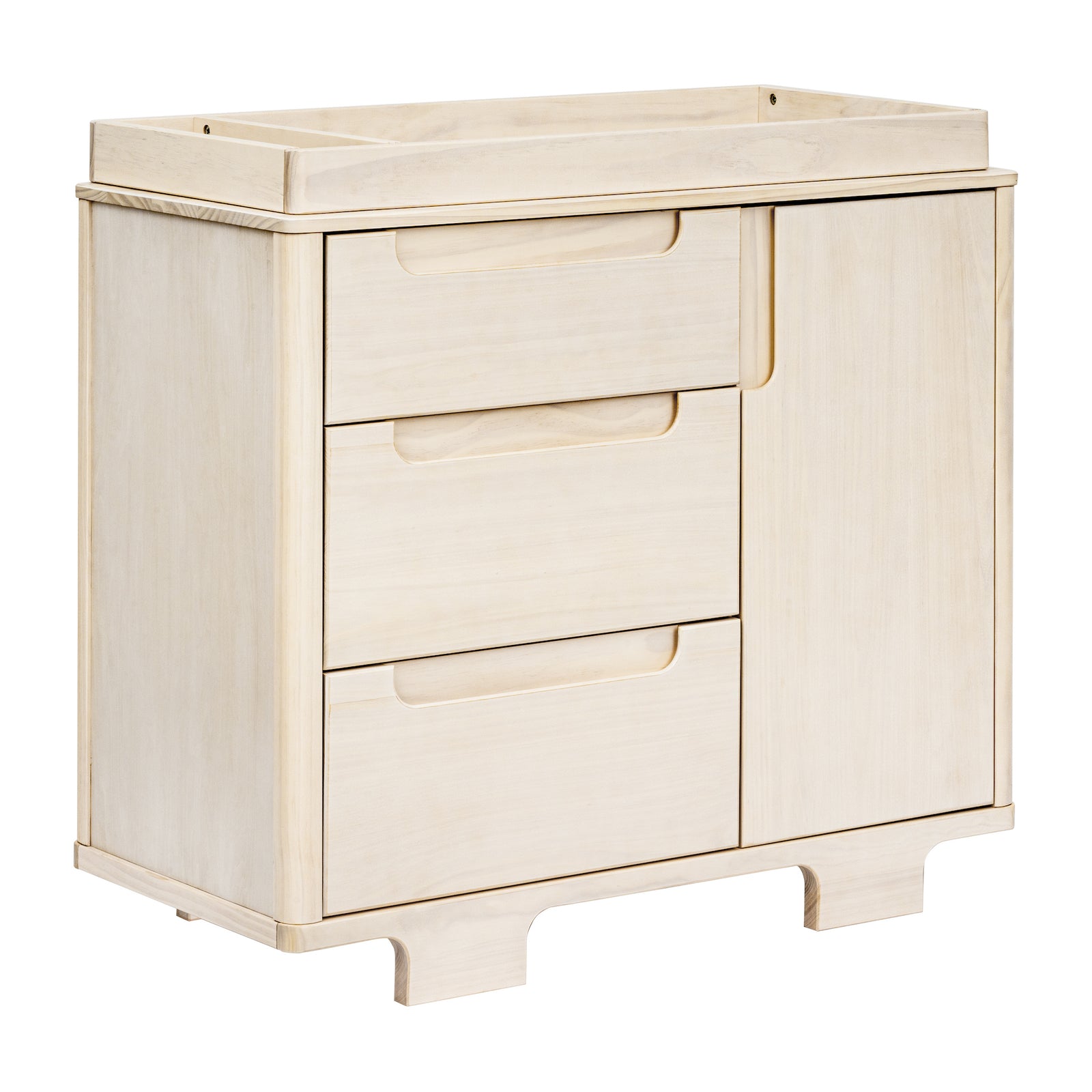 Yuzu 3-Drawer Compact Changer Dresser with Removable Changing Tray (41")
