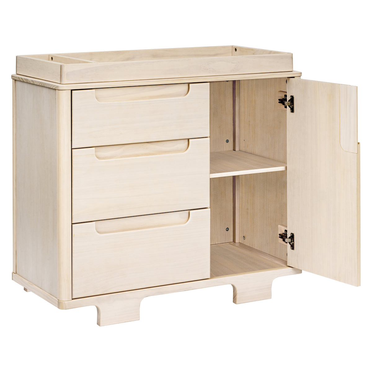 Yuzu 3-Drawer Compact Changer Dresser with Removable Changing Tray (41")