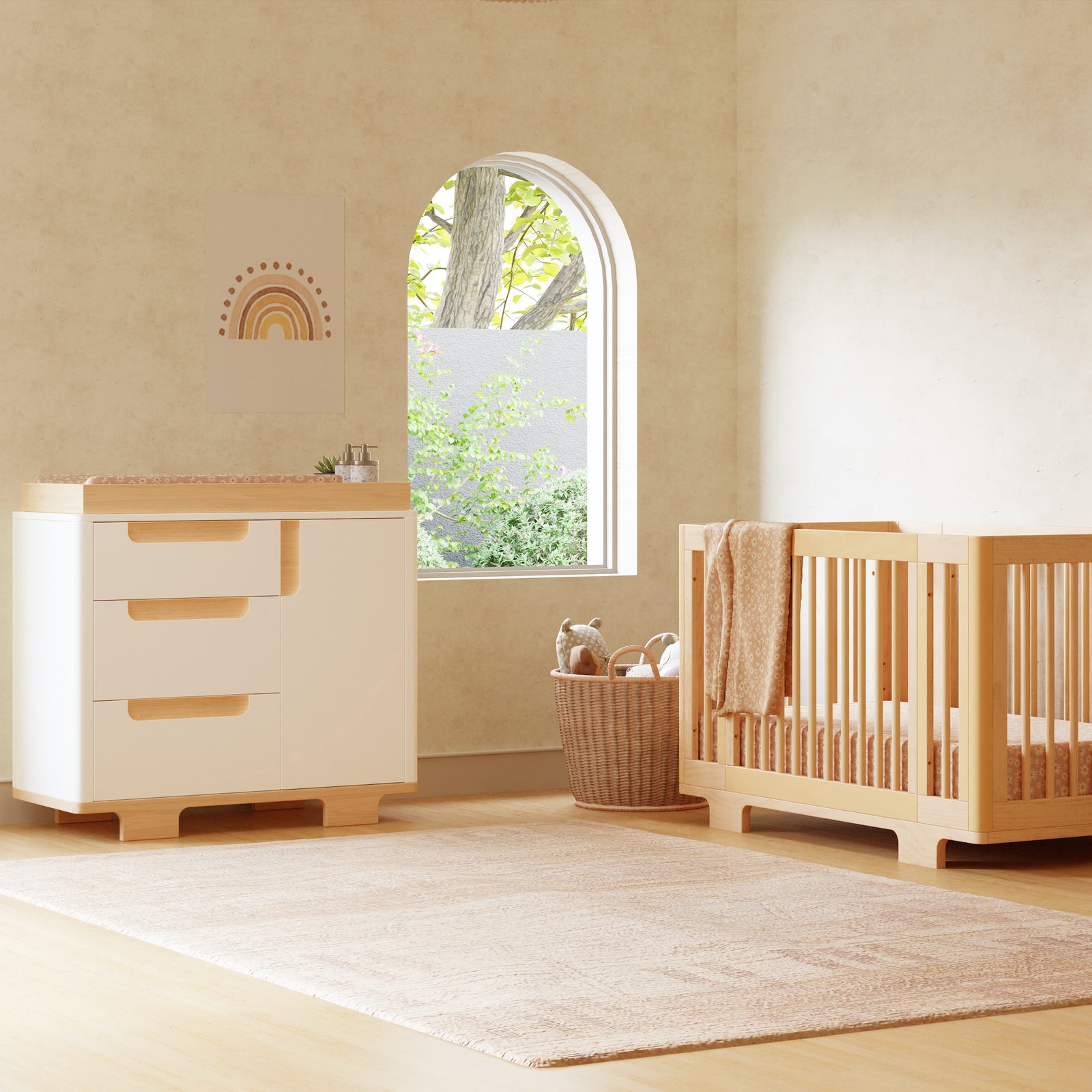 Yuzu 3-Drawer Compact Changer Dresser with Removable Changing Tray (41")