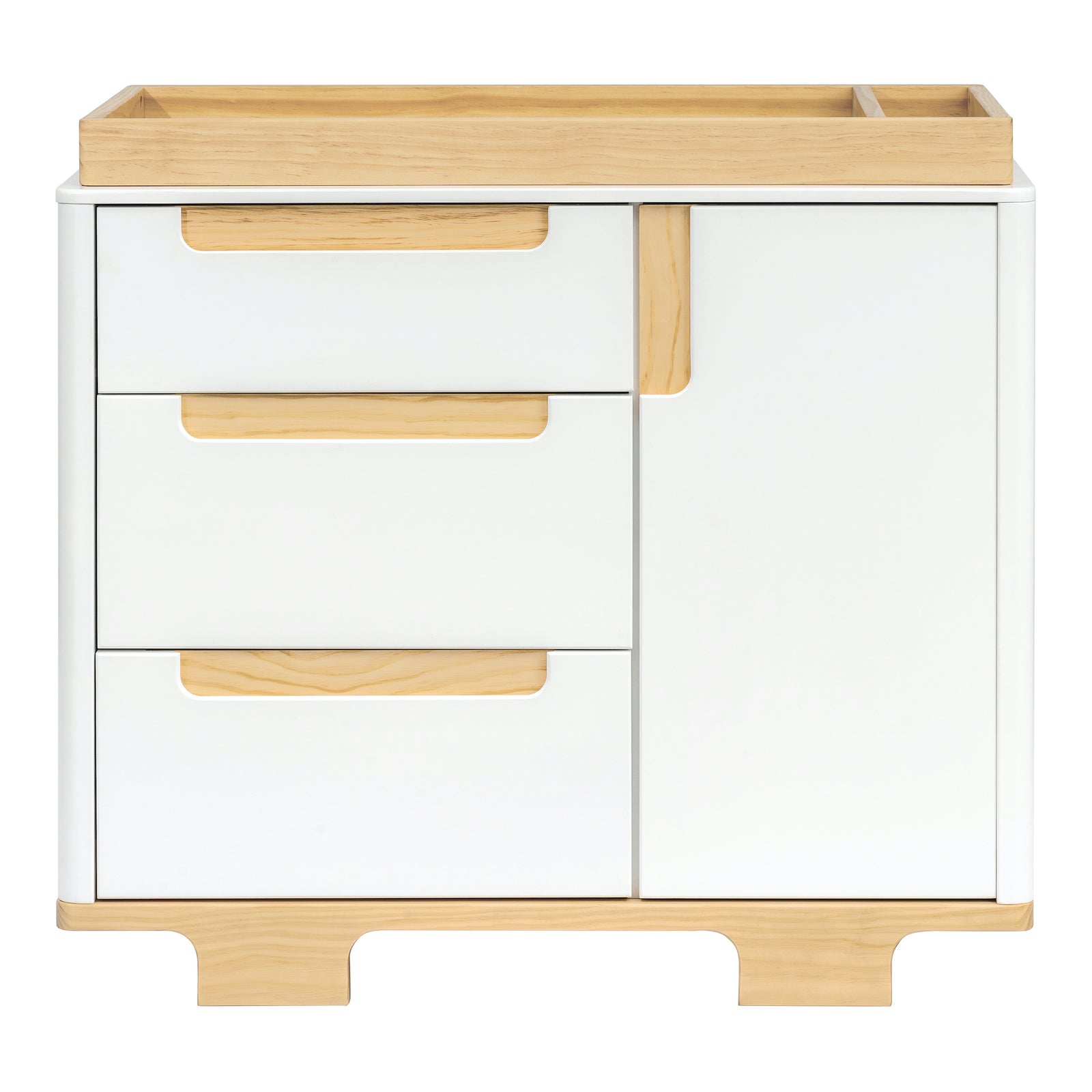 Yuzu 3-Drawer Compact Changer Dresser with Removable Changing Tray (41")