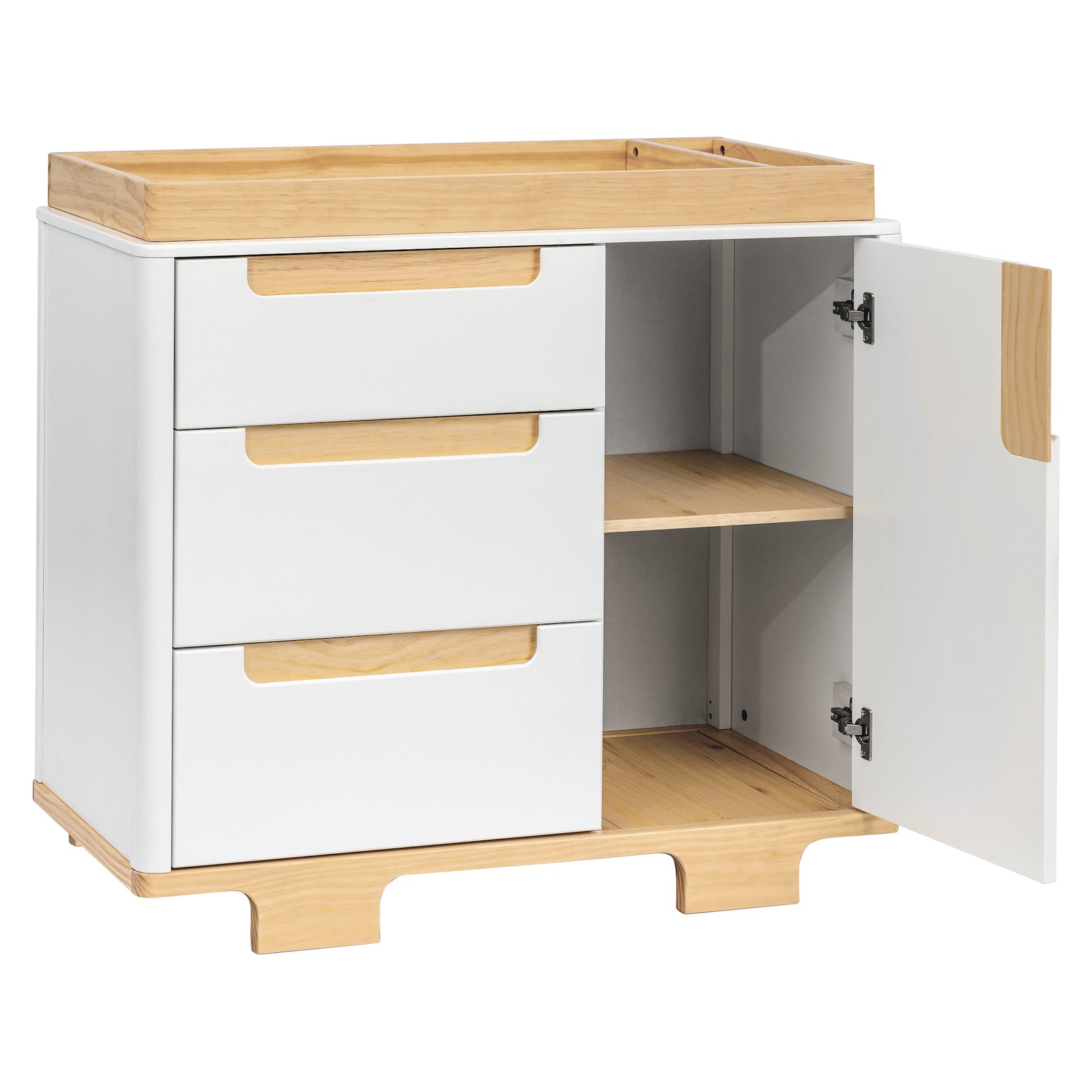 Yuzu 3-Drawer Compact Changer Dresser with Removable Changing Tray (41")
