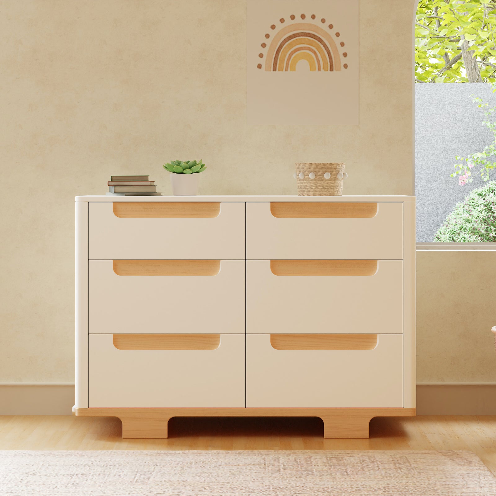 Yuzu 6-Drawer Dresser (48")