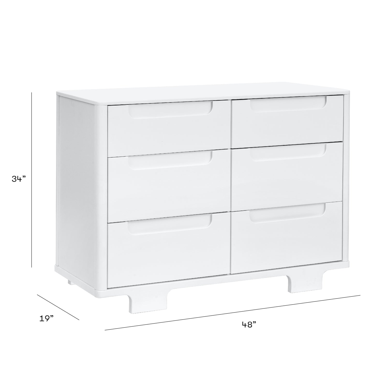 Yuzu 6-Drawer Dresser (48")