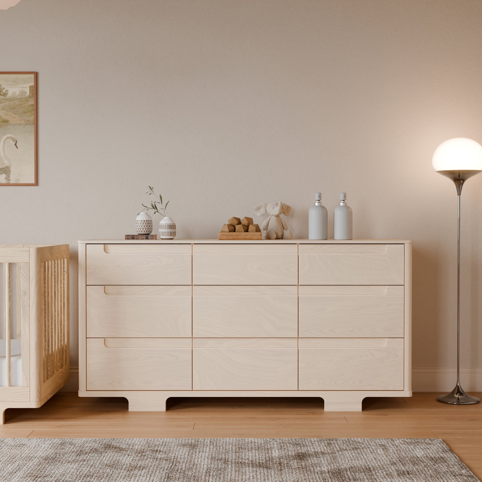Yuzu 9-Drawer Assembled Dresser