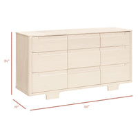 Yuzu 9-Drawer Assembled Dresser