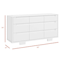 Yuzu 9-Drawer Assembled Dresser