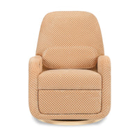 Arc Electronic Recliner + Swivel Glider - Velvet Checker