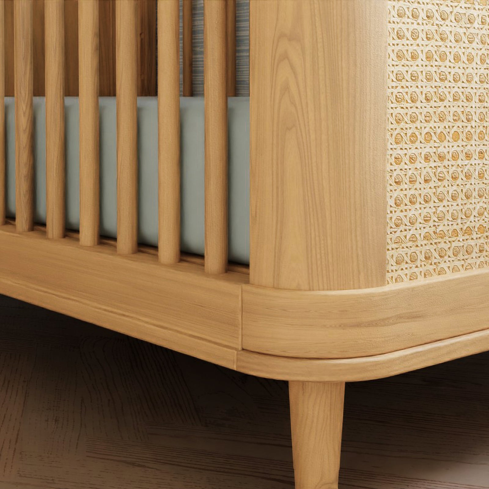 Marin Cane 3-in-1 Convertible Crib