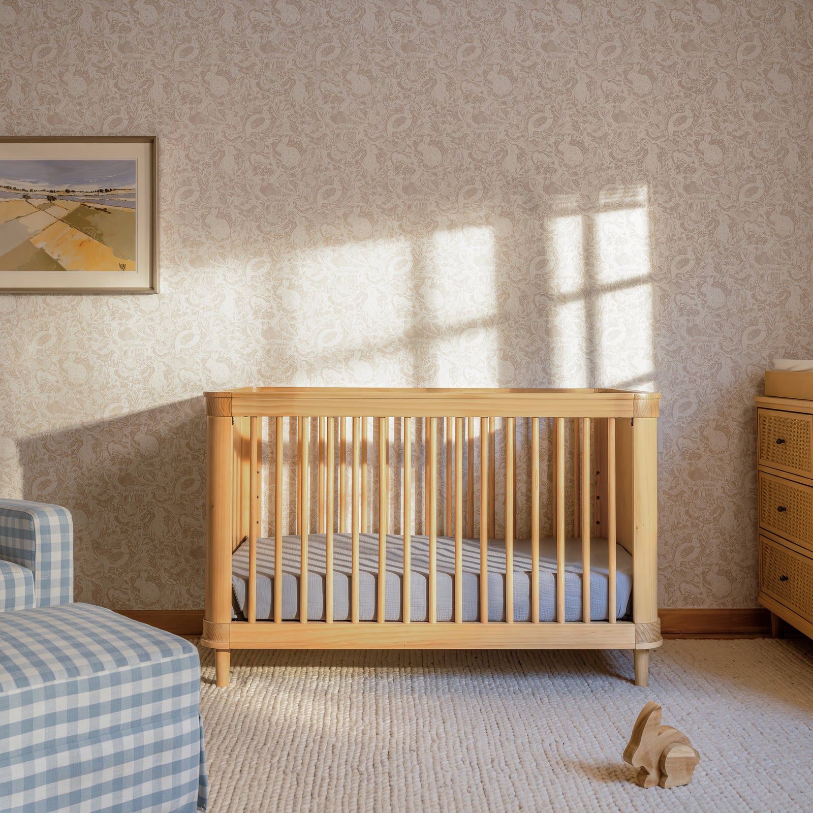 Marin Cane 3-in-1 Convertible Crib