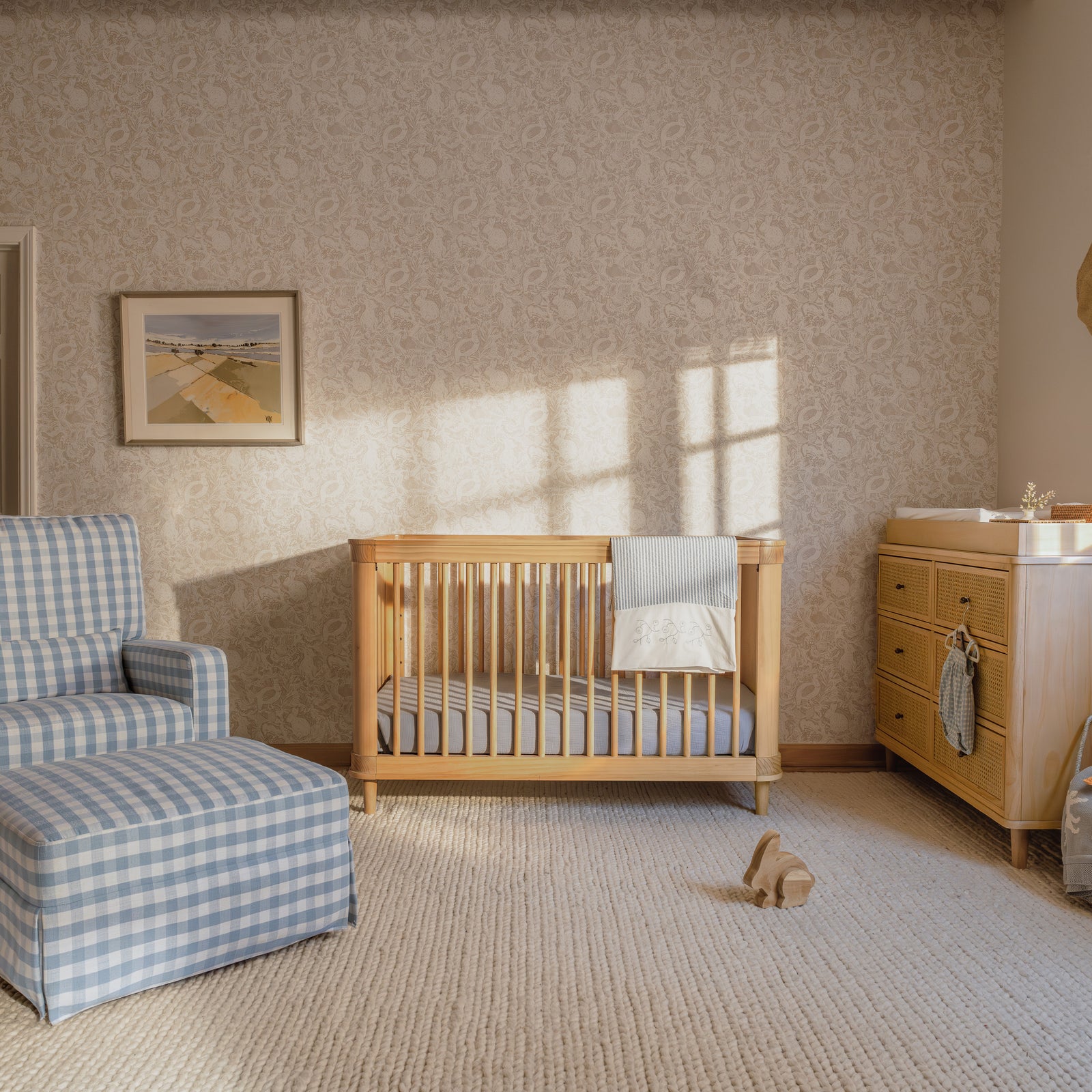 Marin Cane 3-in-1 Convertible Crib