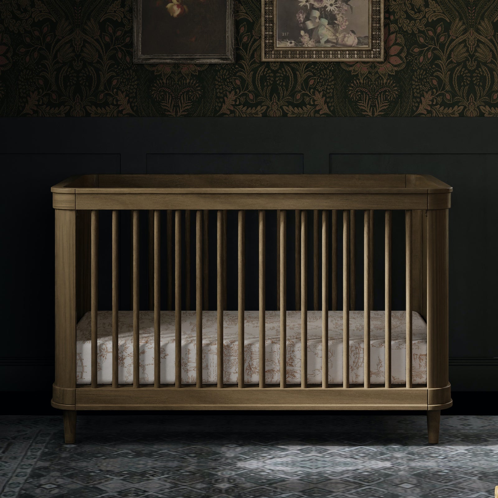 Marin Cane 3-in-1 Convertible Crib