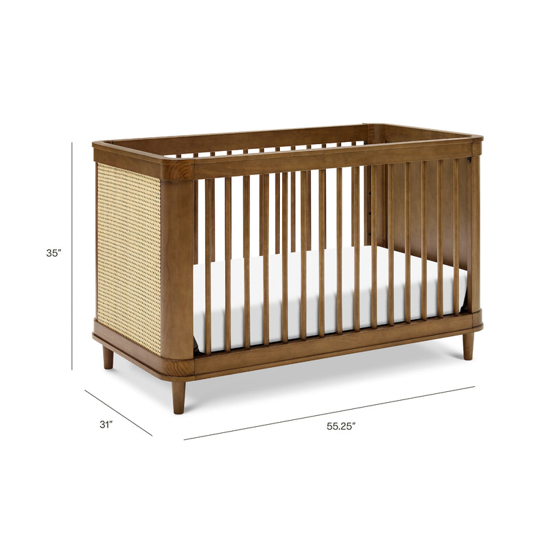 Marin Cane 3-in-1 Convertible Crib