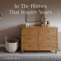 Marin Cane 6-Drawer Assembled Dresser