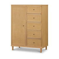 Marin with Cane Chifforobe in Honey