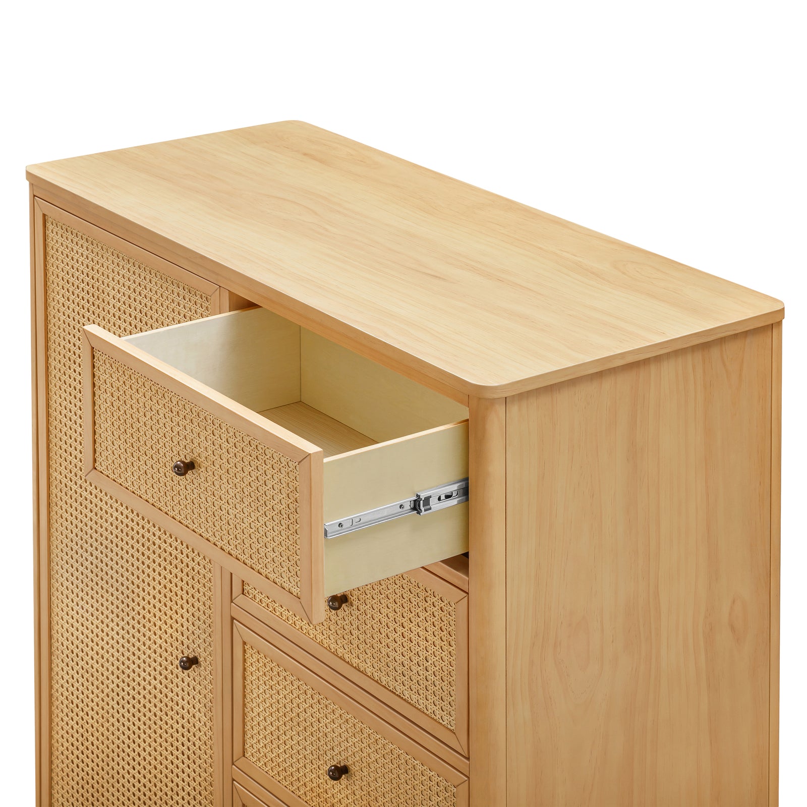 Marin with Cane Chifforobe in Honey