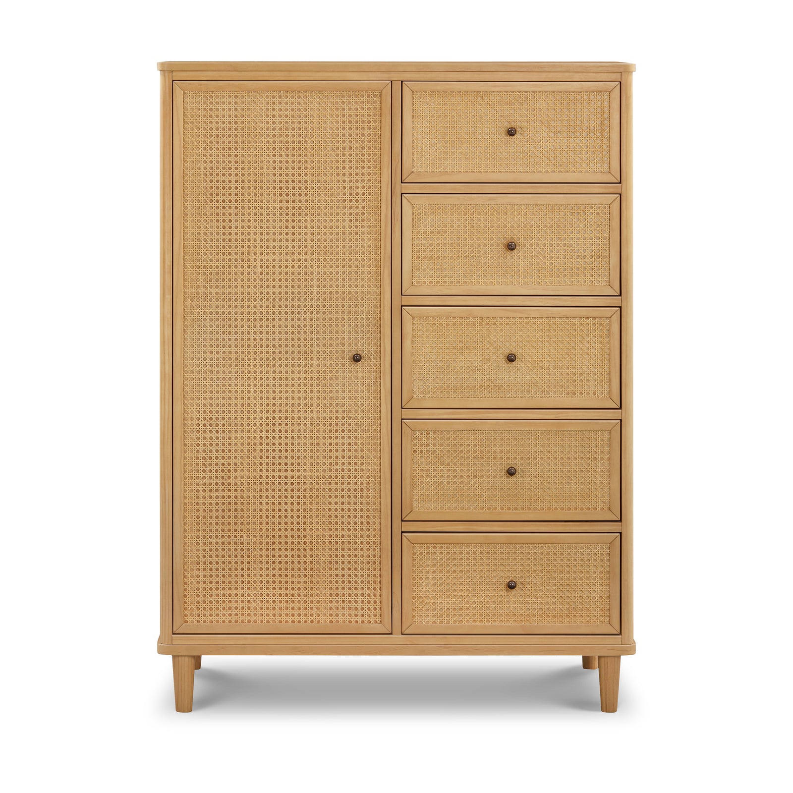 Marin with Cane Chifforobe in Honey