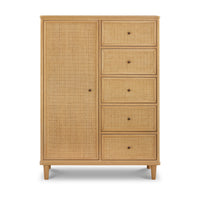 Marin with Cane Chifforobe in Honey