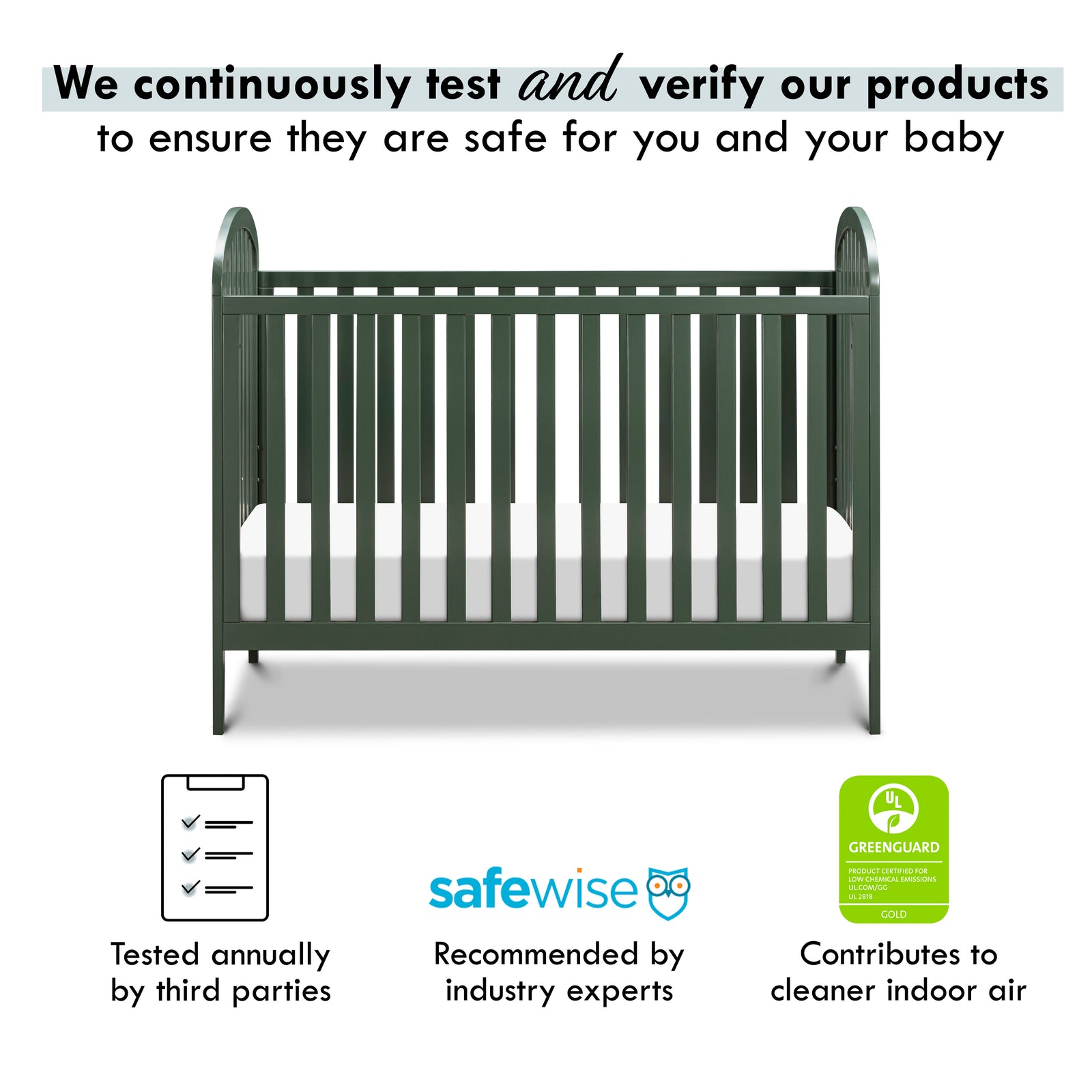 Beau 3-in-1 Convertible Crib
