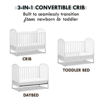 Beau 3-in-1 Convertible Crib