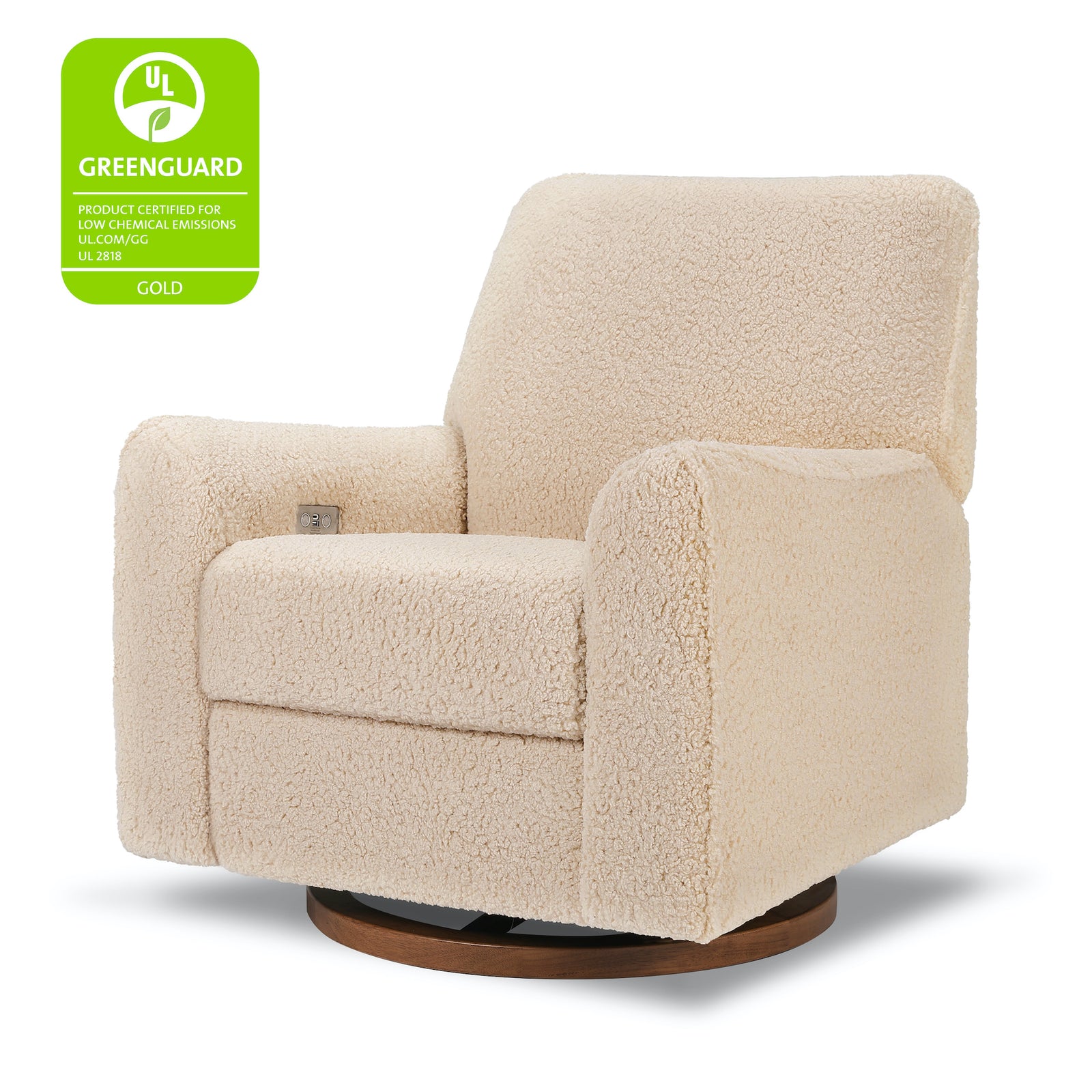 Sunday Power Recliner + Swivel Glider | Chai Shearling