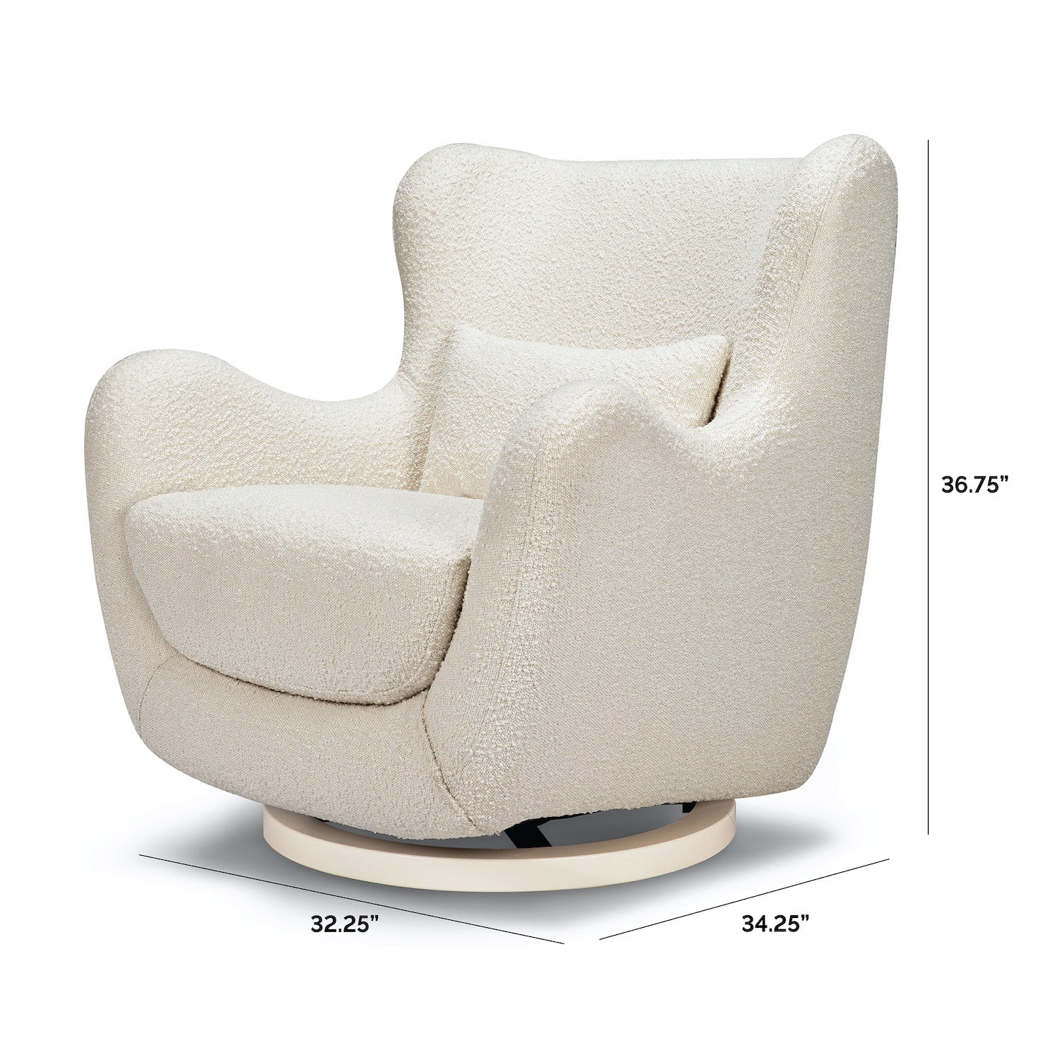 Solstice Swivel Glider | Boucle