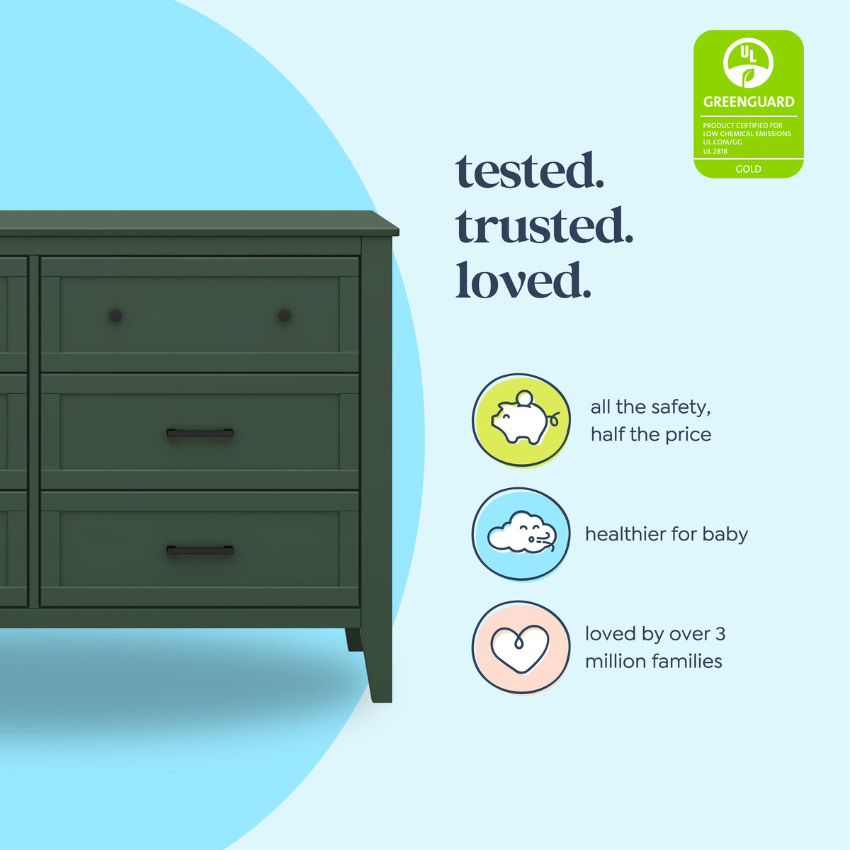Beau 6-Drawer Dresser