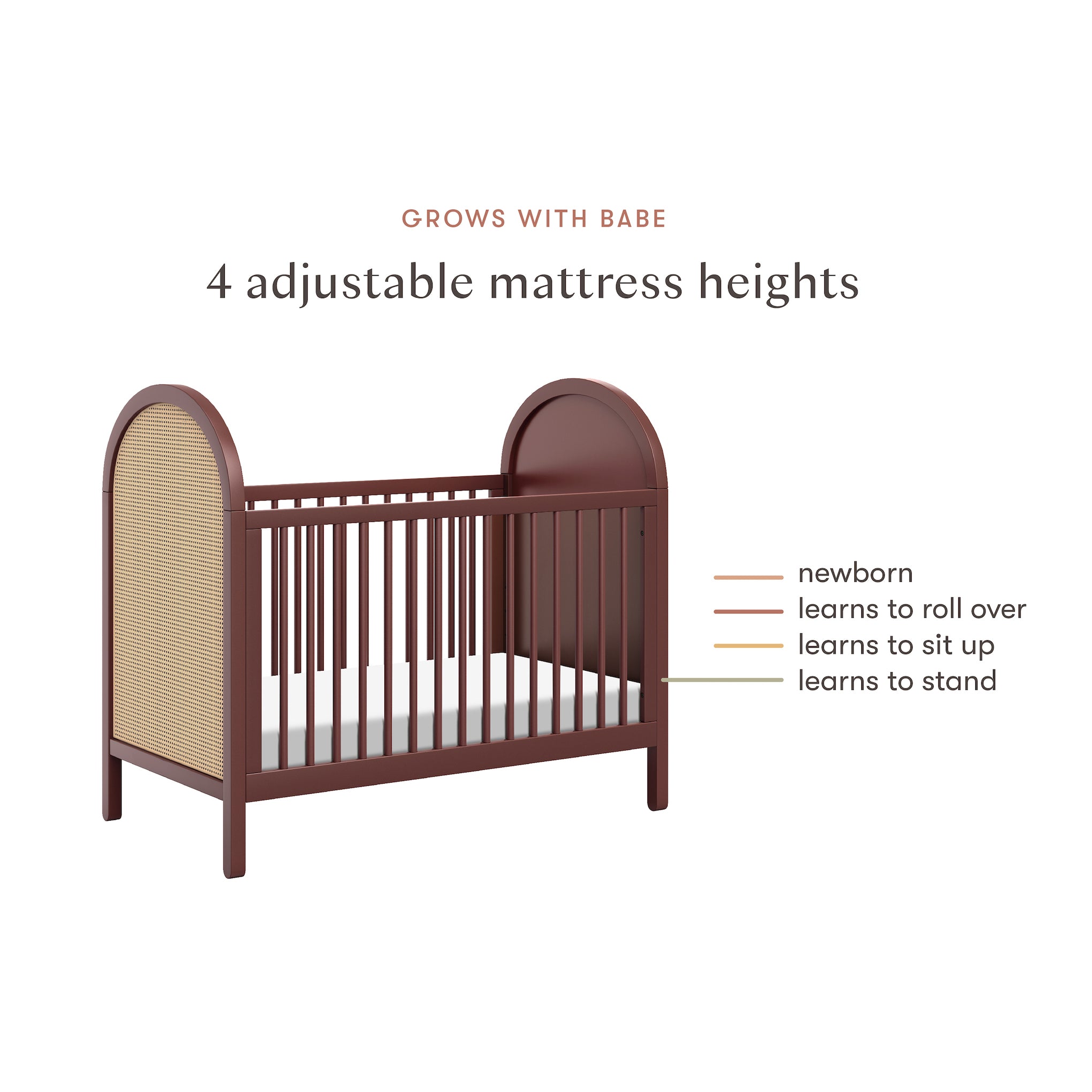 Cane baby cot online