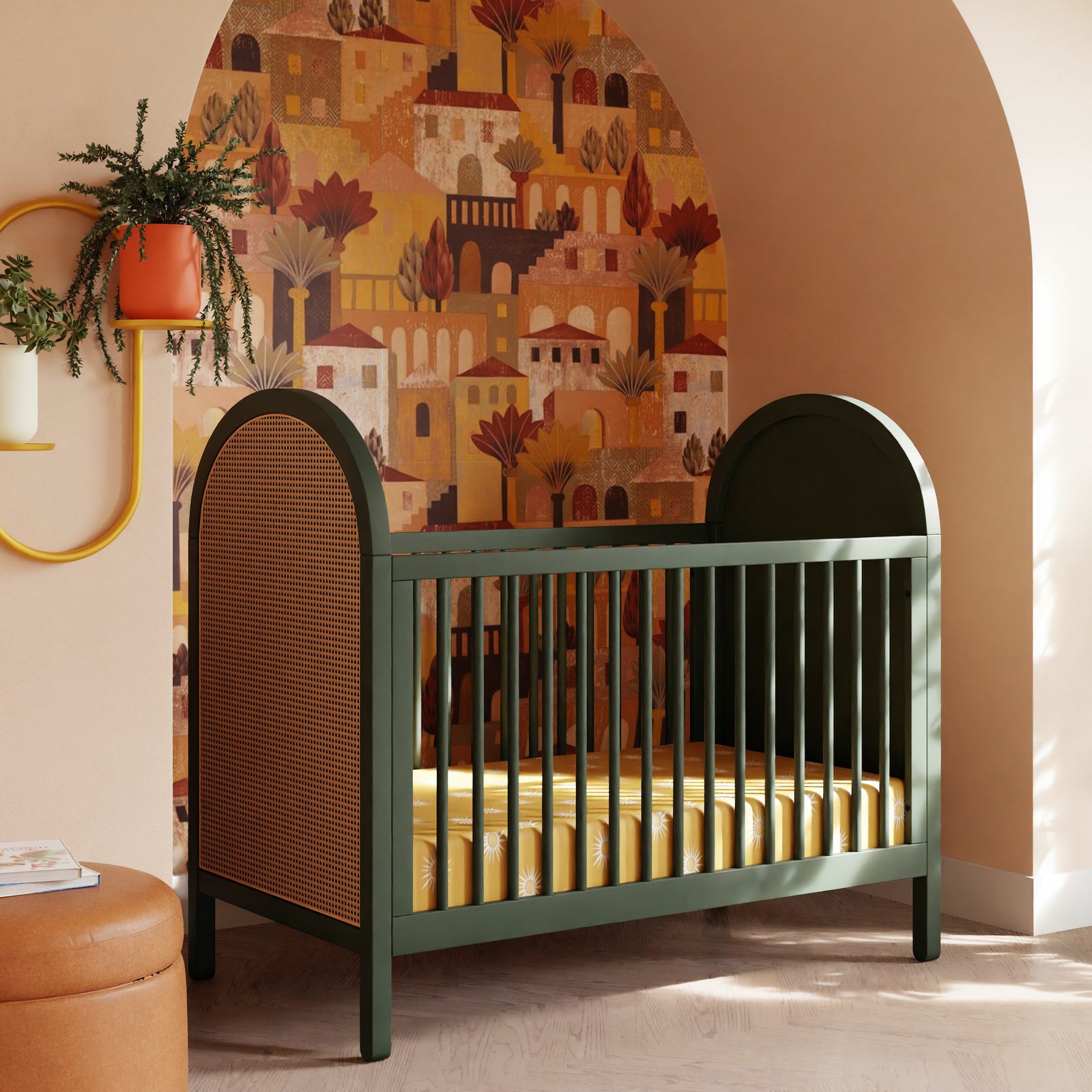 Bondi Cane 3-in-1 Convertible Crib with Toddler Bed Conversion Kit