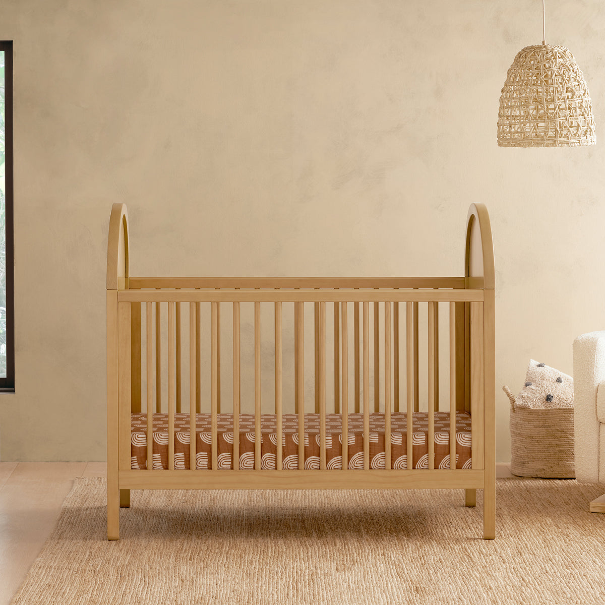 Bondi Cane 3-in-1 Convertible Crib with Toddler Bed Conversion Kit