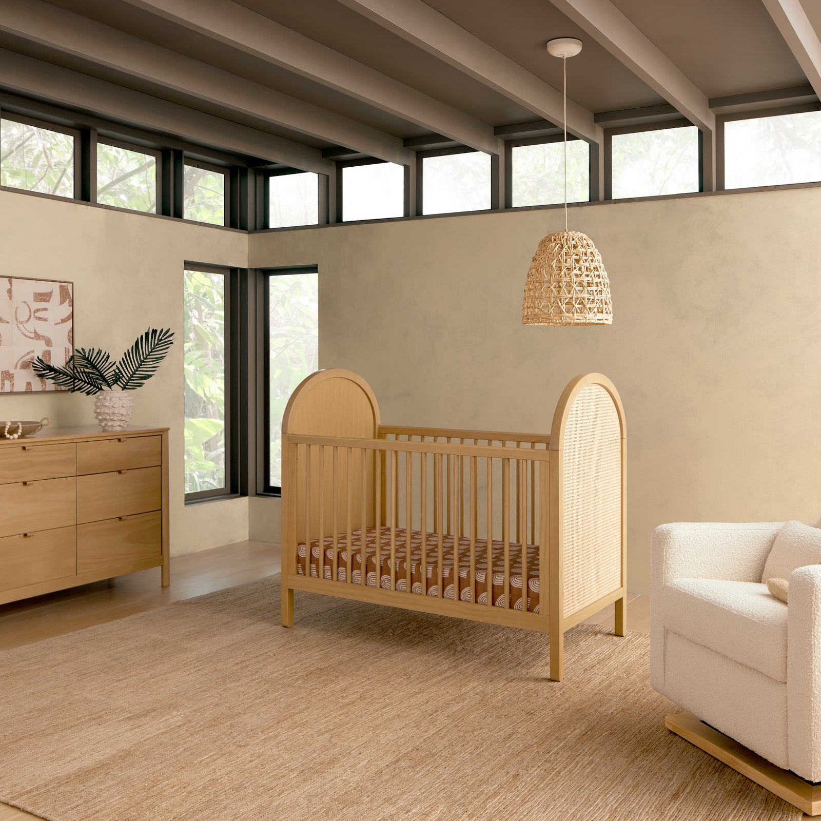 Bondi Cane 3-in-1 Convertible Crib with Toddler Bed Conversion Kit