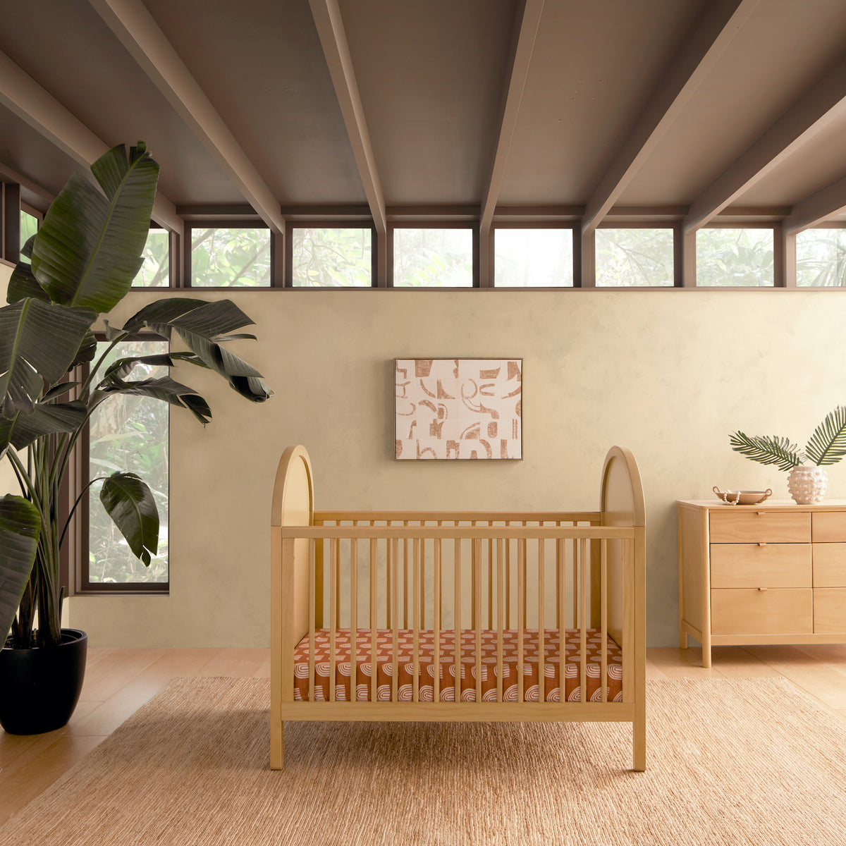 Bondi Cane 3-in-1 Convertible Crib with Toddler Bed Conversion Kit