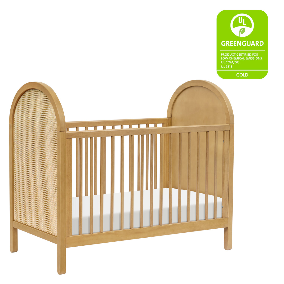 Bondi Cane 3-in-1 Convertible Crib with Toddler Bed Conversion Kit