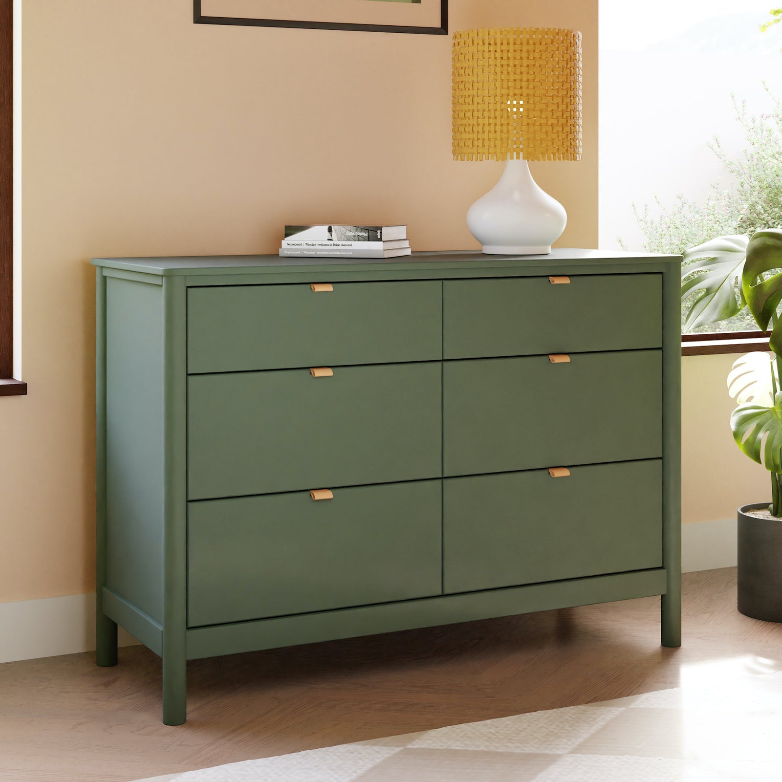 Bondi 6-Drawer Assembled Dresser (48")